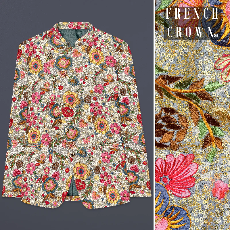 Shop affordable clothing for every season – Big savings this weekend only! Multicolor Sequins with Heavy Thread Work Embroidered Georgette Cross Placket Bandhgala Jodhpuri Shop affordable clothing for every season – Big savings this weekend only! Multicolor Sequins with Heavy Thread Work Embroidered Georgette Cross Placket Bandhgala Jodhpuri