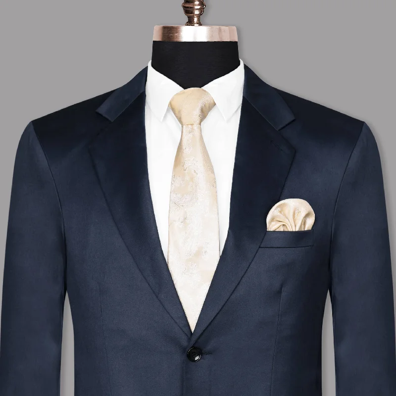 Shop affordable clothing – Limited-time only!  Navy Wool Rich Blazer