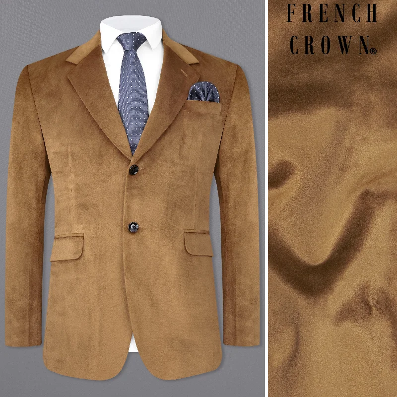 Exclusive offers on men’s wardrobe essentials – save more now! Nutmeg Brown Single Breasted Velvet Blazer Exclusive offers on men’s wardrobe essentials – save more now! Nutmeg Brown Single Breasted Velvet Blazer
