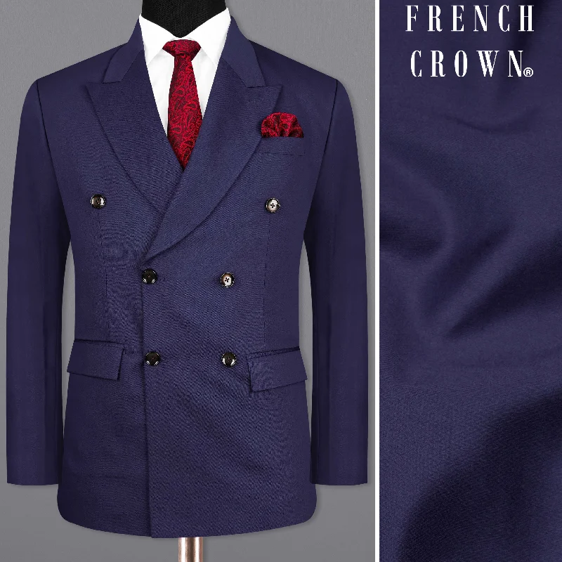 Buy now, pay later – exclusive savings on men’s clothing. Outer Space Blue Double Breasted Blazer Buy now, pay later – exclusive savings on men’s clothing. Outer Space Blue Double Breasted Blazer