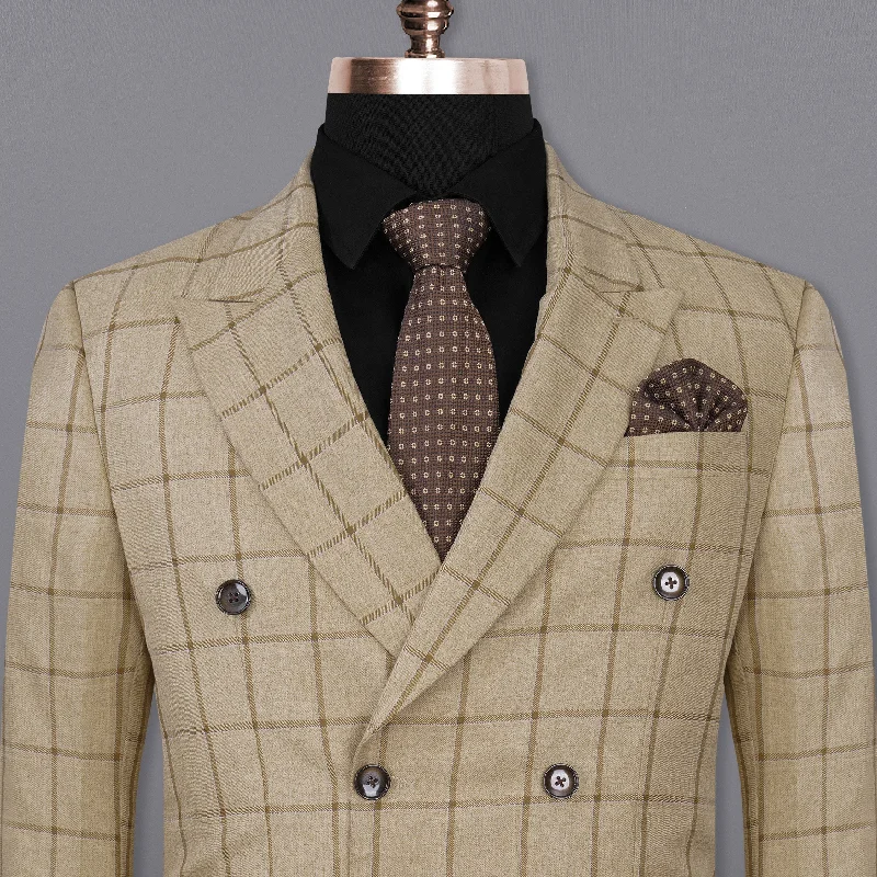 Shop the season’s best styles at discounted prices on men's clothing. Rodeo Dust Brown Windowpane Double Breasted Blazer Shop the season’s best styles at discounted prices on men's clothing. Rodeo Dust Brown Windowpane Double Breasted Blazer
