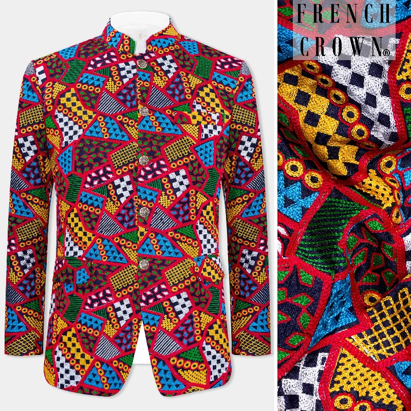 Shop the ultimate men’s clothing sale – incredible prices on your favorite styles. Rosso Red with Peel Yellow Multicolour Cotton Thread Embroidered Bandhgala Designer Blazer Shop the ultimate men’s clothing sale – incredible prices on your favorite styles. Rosso Red with Peel Yellow Multicolour Cotton Thread Embroidered Bandhgala Designer Blazer