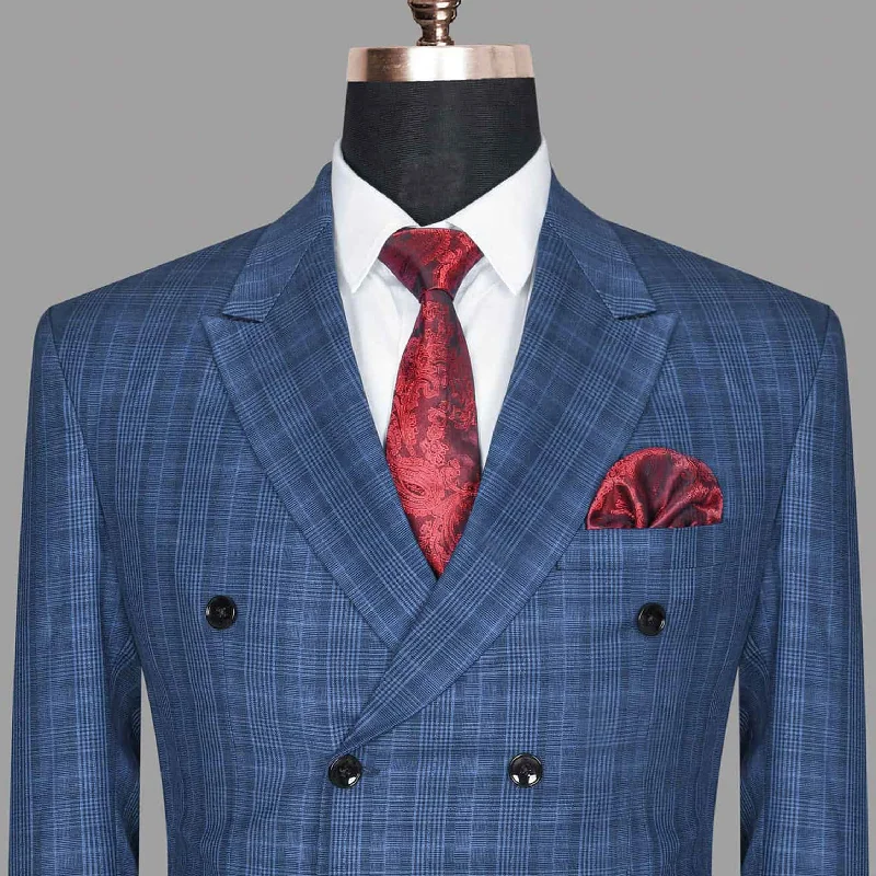 Find your perfect fit at the best prices – Clothing deals now on sale. Royal Blue Plaid Double Breasted Blazer Find your perfect fit at the best prices – Clothing deals now on sale. Royal Blue Plaid Double Breasted Blazer