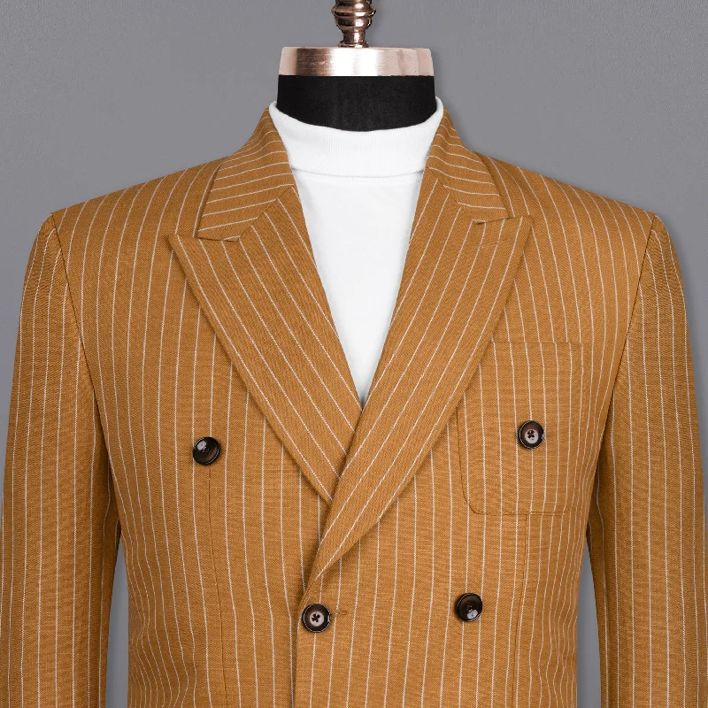 Big discounts on men’s wear – Shop now and save! Rust Striped Double-Breasted Wool Rich Blazer Big discounts on men’s wear – Shop now and save! Rust Striped Double-Breasted Wool Rich Blazer