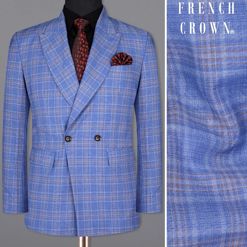 Get the latest styles in clothing – Shop now for unbeatable deals. Ship Cove Super fine Blue Plaid Double Breasted Woolrich Blazer Get the latest styles in clothing – Shop now for unbeatable deals. Ship Cove Super fine Blue Plaid Double Breasted Woolrich Blazer