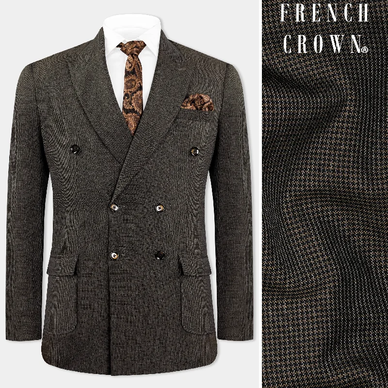 Shop the latest fashion trends with huge savings on all clothing. Taupe Brown Wool Rich Double Breasted Designer Blazer Shop the latest fashion trends with huge savings on all clothing. Taupe Brown Wool Rich Double Breasted Designer Blazer