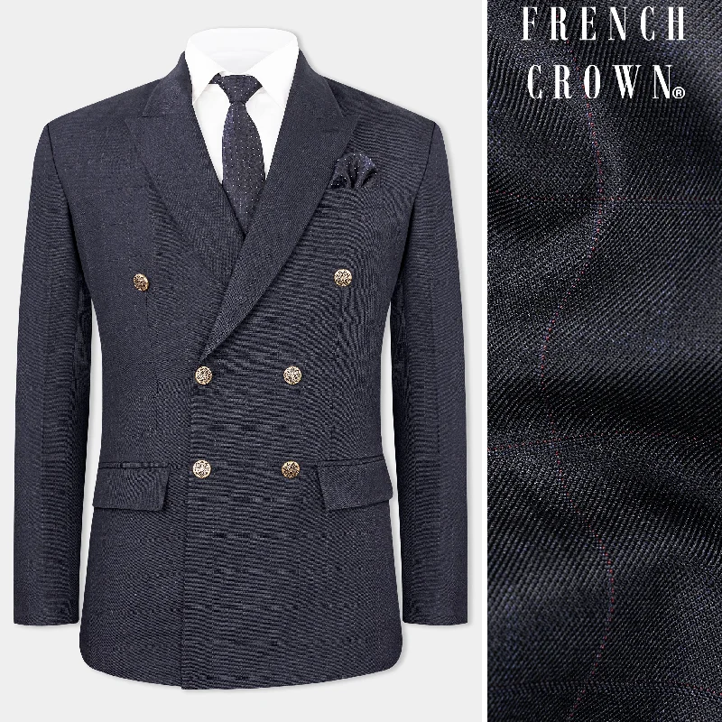 Don’t wait – shop the biggest sale of the season on men’s clothing! Thunder Blue Double Breasted Blazer Don’t wait – shop the biggest sale of the season on men’s clothing! Thunder Blue Double Breasted Blazer