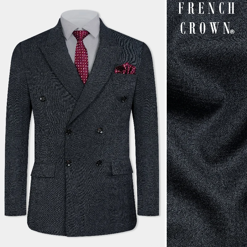 Shop the latest seasonal clothing sale – Big savings on stylish outfits. Thunder Gray Checkered Wool Rich Double Breasted Blazer Shop the latest seasonal clothing sale – Big savings on stylish outfits. Thunder Gray Checkered Wool Rich Double Breasted Blazer