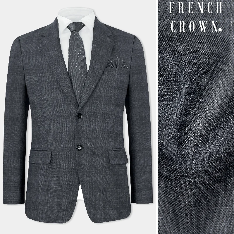 Shop the look you love at prices you’ll love even more! Tuna Gray Plaid Single-Breasted Blazer Shop the look you love at prices you’ll love even more! Tuna Gray Plaid Single-Breasted Blazer
