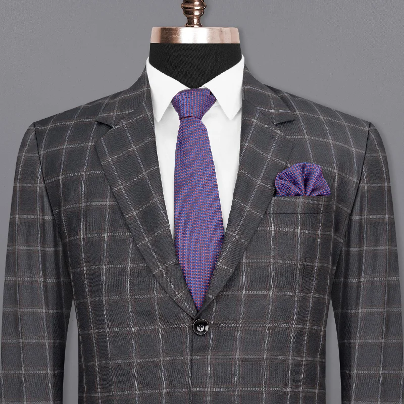 New season, new deals – shop men's clothing now! Tundora Gray windowpane Wool Rich Blazer New season, new deals – shop men's clothing now! Tundora Gray windowpane Wool Rich Blazer
