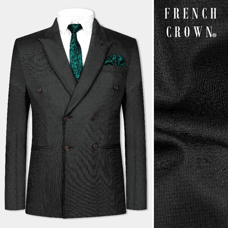 Shop the hottest fashion trends for less – deals you can’t miss. Vulcan Black Wool Rich Double Breasted Blazer Shop the hottest fashion trends for less – deals you can’t miss. Vulcan Black Wool Rich Double Breasted Blazer