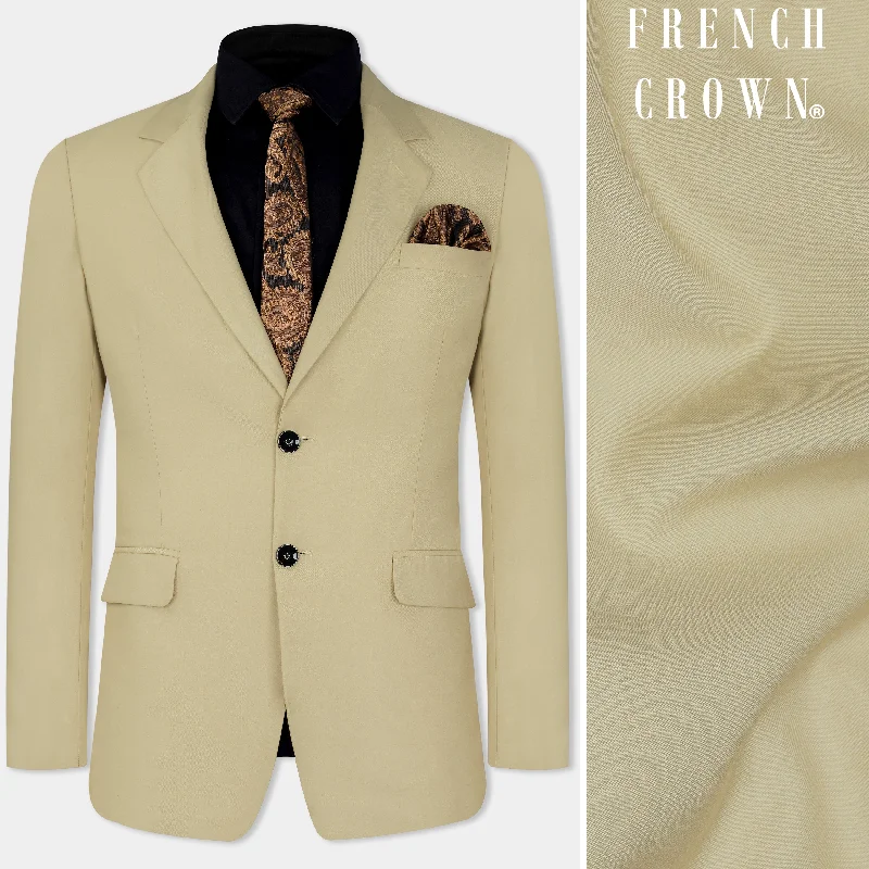 Exclusive online discounts – Shop clothing for every occasion!  Yuma Cream Wool Rich Single Breasted Blazer