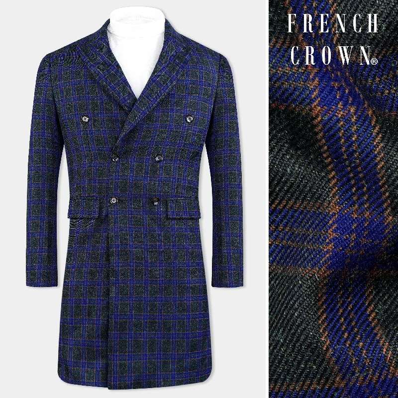 Shop the latest fashion trends with huge savings on all clothing. Zodiac Blue and Piano Black Plaid Tweed Double Breasted Trench Coat Shop the latest fashion trends with huge savings on all clothing. Zodiac Blue and Piano Black Plaid Tweed Double Breasted Trench Coat