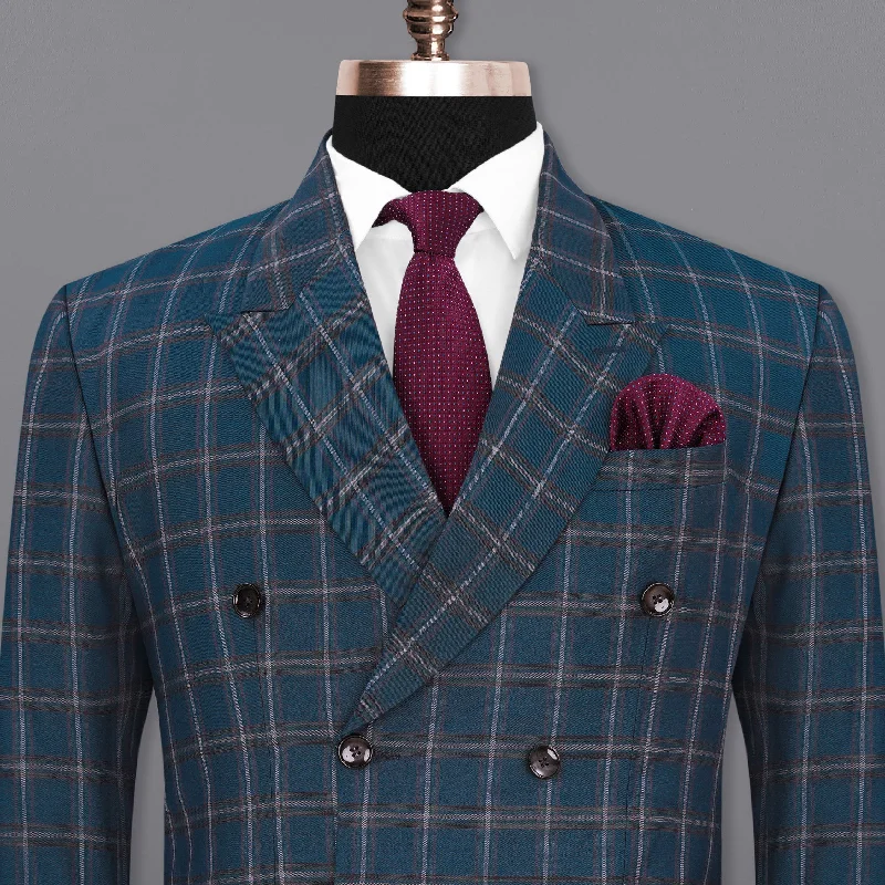 Affordable clothing for men and women – Shop today for big savings. Zodiac Blue Plaid Double Breasted Blazer Affordable clothing for men and women – Shop today for big savings. Zodiac Blue Plaid Double Breasted Blazer