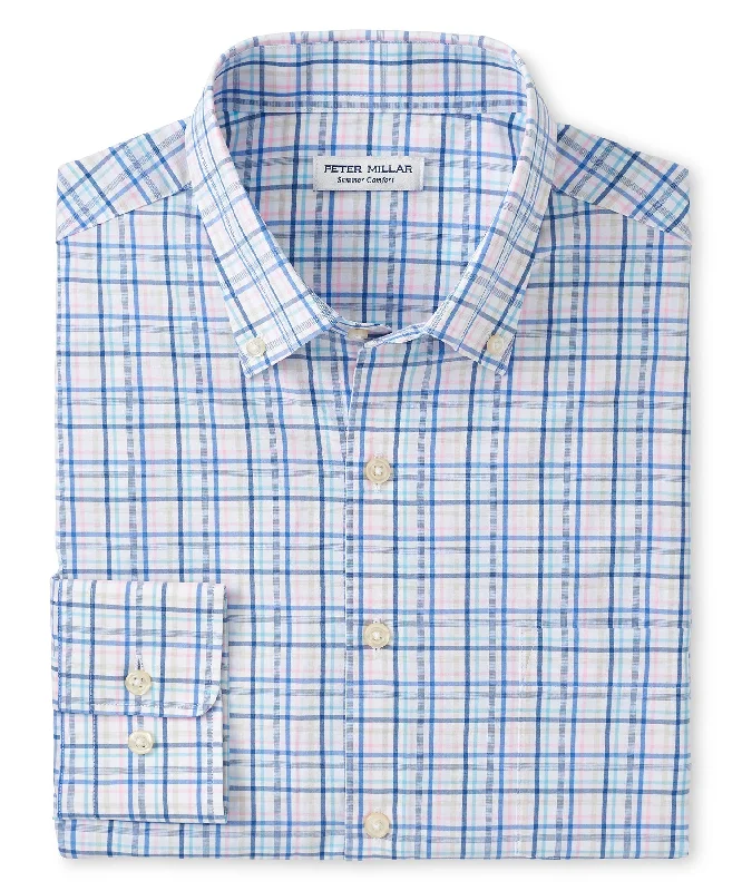 Buy more, save more – Peter Millar Roxbury Performance Button-Down Collar Sport Shirt Buy more, save more – Peter Millar Roxbury Performance Button-Down Collar Sport Shirt