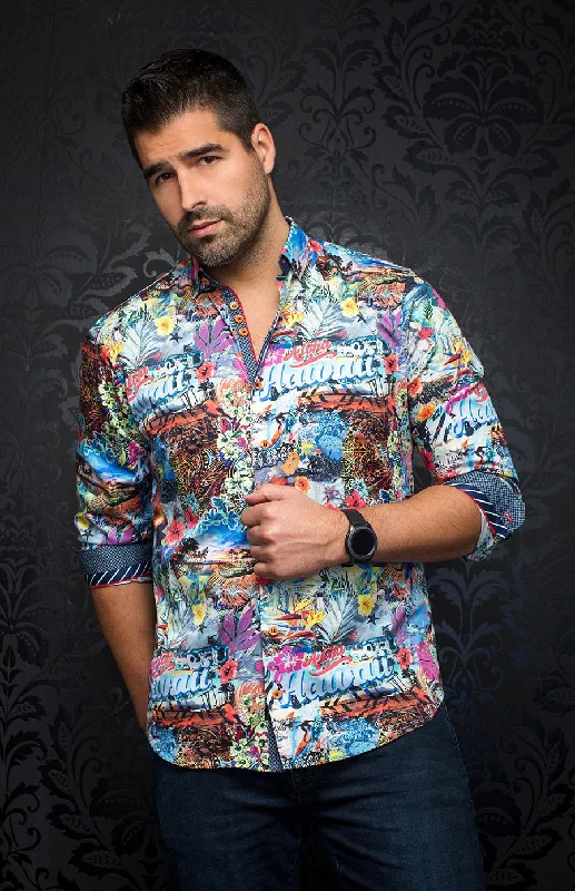 Time to upgrade your wardrobe – shop men’s fashion on sale. Au Noir Stretch Shirt | Honolulu Bright Multi Time to upgrade your wardrobe – shop men’s fashion on sale. Au Noir Stretch Shirt | Honolulu Bright Multi
