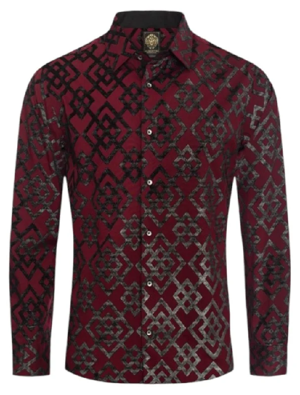 Take advantage of our men’s fashion sale – it’s your time to save! Burgundy Casual Fashion Designer Men's Long Sleeve Dress Shirt Regular-Fit Style No: 2430 Take advantage of our men’s fashion sale – it’s your time to save! Burgundy Casual Fashion Designer Men's Long Sleeve Dress Shirt Regular-Fit Style No: 2430