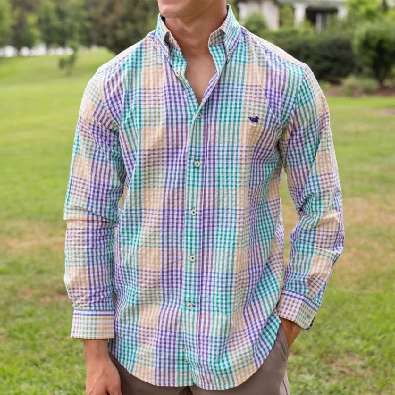 Exclusive discounts on men's fashion – shop today!  Everett Gingham Dress Shirt
