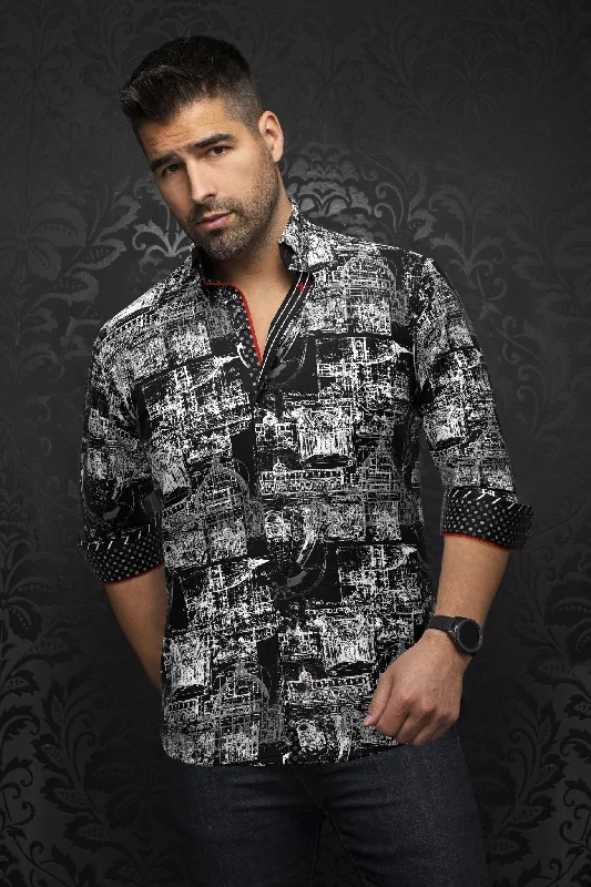 Shop the hottest fashion trends for less – deals you can’t miss. AU NOIR | Long Sleeve Shirt | Florensio Black/White Shop the hottest fashion trends for less – deals you can’t miss. AU NOIR | Long Sleeve Shirt | Florensio Black/White