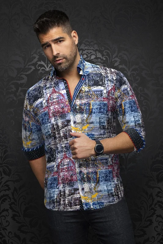 Final clearance: Men’s clothing items up to 70% off! AU NOIR | Long Sleeve Shirt | Florensio Indigo Final clearance: Men’s clothing items up to 70% off! AU NOIR | Long Sleeve Shirt | Florensio Indigo
