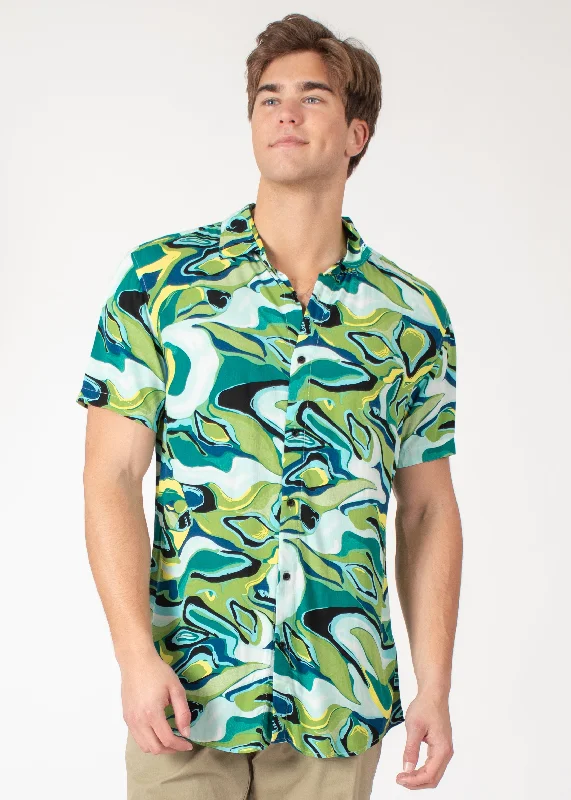 Bundle and save: Shop men’s fashion and enjoy exclusive discounts. Green Abstract Button Up Short Sleeve Dress Shirt Bundle and save: Shop men’s fashion and enjoy exclusive discounts. Green Abstract Button Up Short Sleeve Dress Shirt