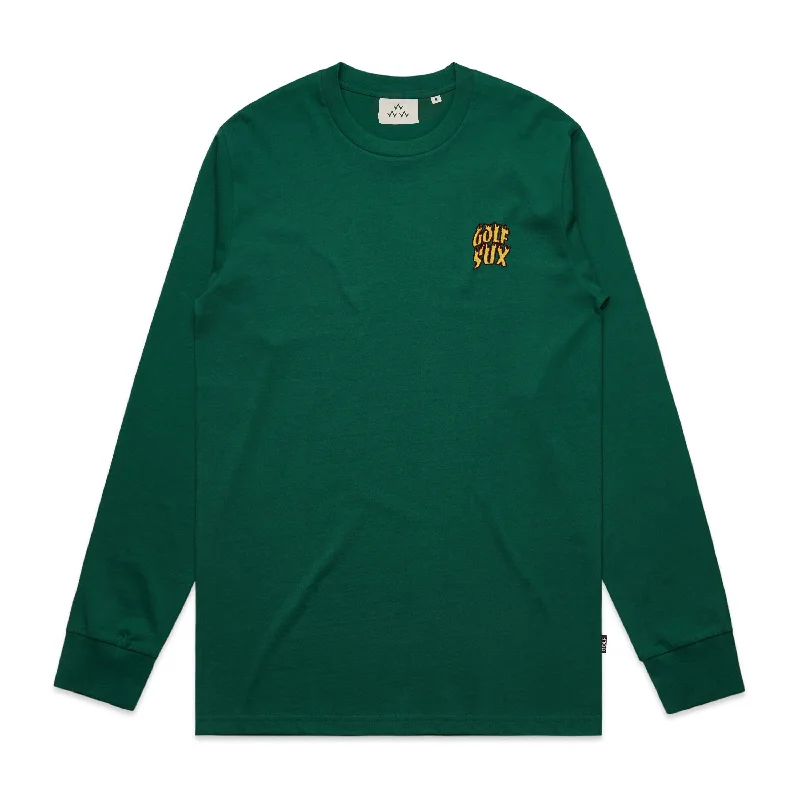 Flash deals on men’s  clothing – Grab yours today!  Golf Sux LS Tee