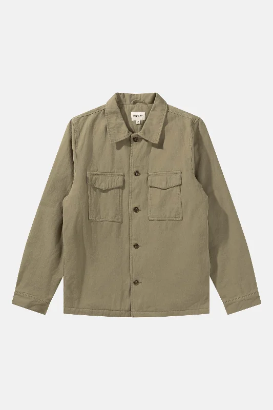 Get 20% off your first order of men’s fashion.  Insulated Overshirt Fatigue