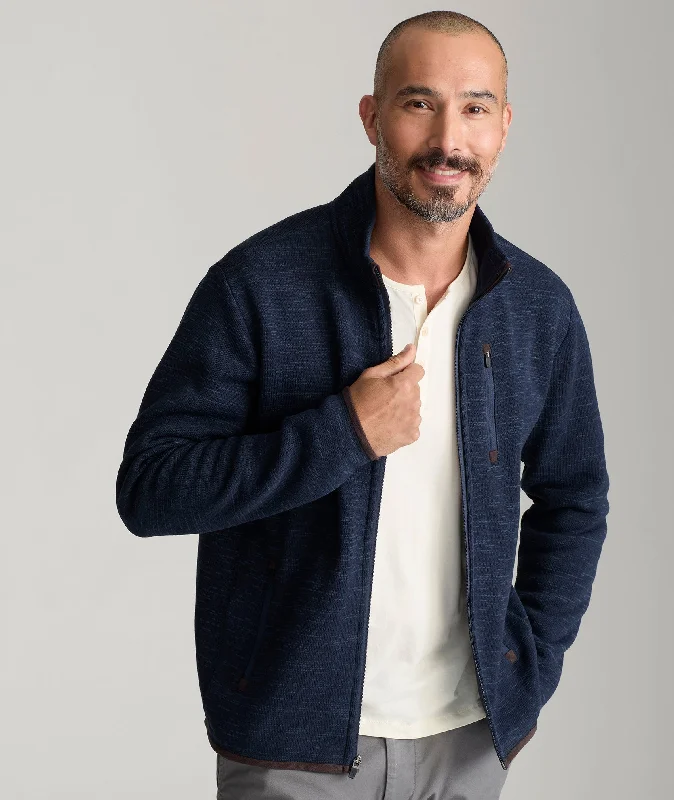 Exclusive online offer: Save 30% on all men's clothing.  Fleece Full-Zip