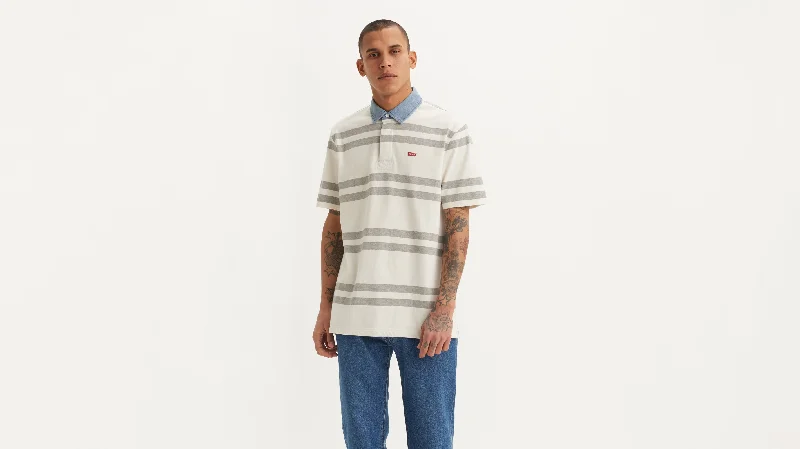 Shop men’s fashion at discount prices and save up to 70%! Levi's® Men's Classic Short-Sleeve Rugby Shirt Shop men’s fashion at discount prices and save up to 70%! Levi's® Men's Classic Short-Sleeve Rugby Shirt