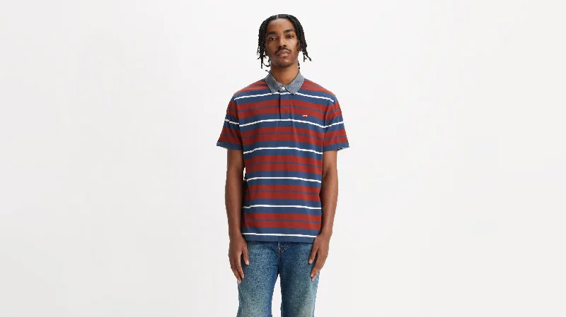 Shop the essentials – men’s wardrobe must-haves on sale. Levi's® Men's Classic Short-Sleeve Rugby Shirt Shop the essentials – men’s wardrobe must-haves on sale. Levi's® Men's Classic Short-Sleeve Rugby Shirt