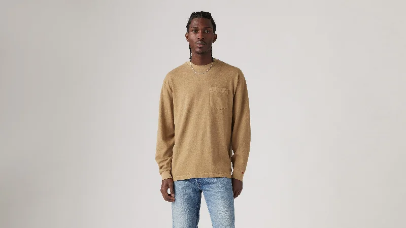  – Shop stylish items today!  Levi's® Men's Long-Sleeve Authentic Pocket T-Shirt