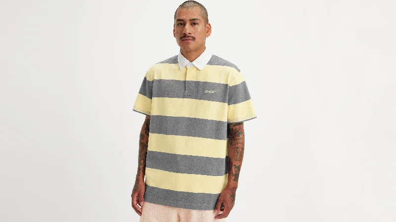 Refresh your wardrobe with the best deals on men's fashion. Levi's® Men's Short-Sleeve Union Rugby Shirt Refresh your wardrobe with the best deals on men's fashion. Levi's® Men's Short-Sleeve Union Rugby Shirt