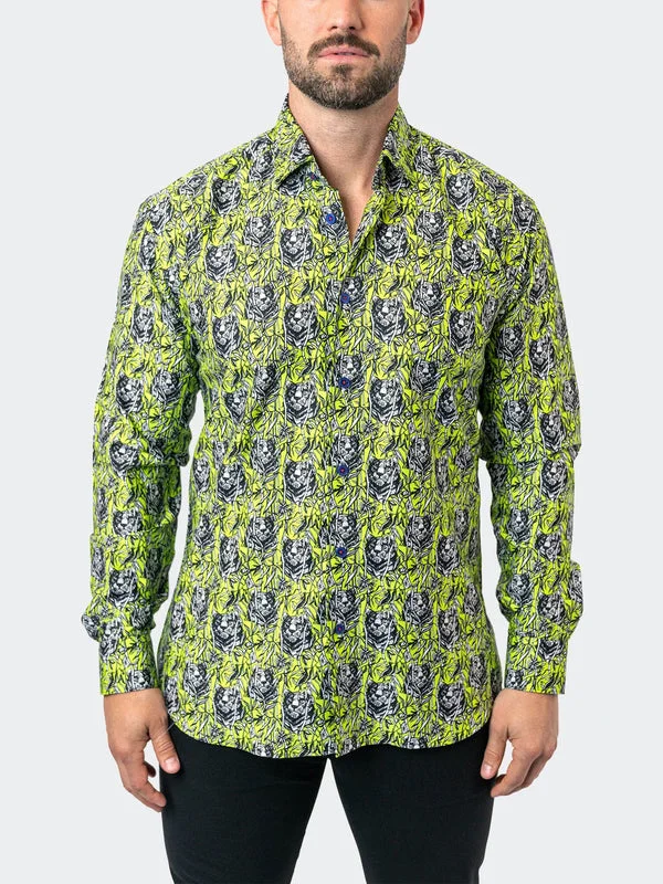 Refresh your wardrobe with the best deals on men's fashion. Maceoo Stretch Shirt | Fibonacci Jungle 70 Green Refresh your wardrobe with the best deals on men's fashion. Maceoo Stretch Shirt | Fibonacci Jungle 70 Green