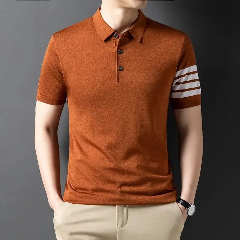 Men’s fashion just got more affordable – shop now! Men Short Sleeve Knitted Polo Shirt Men’s fashion just got more affordable – shop now! Men Short Sleeve Knitted Polo Shirt