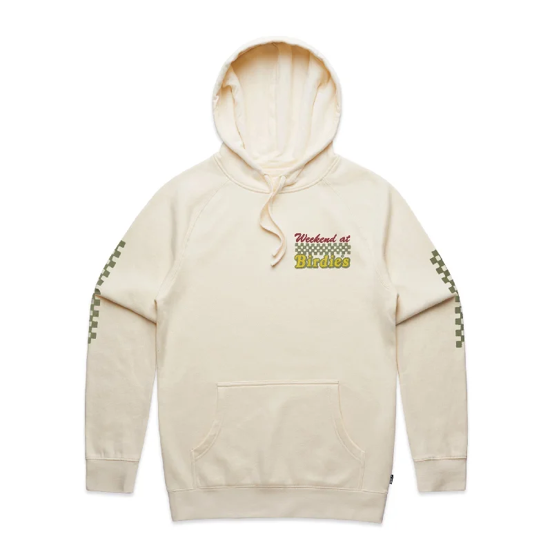 Buy now, pay later – exclusive savings on men’s clothing.  Weekend at Birdies Hood