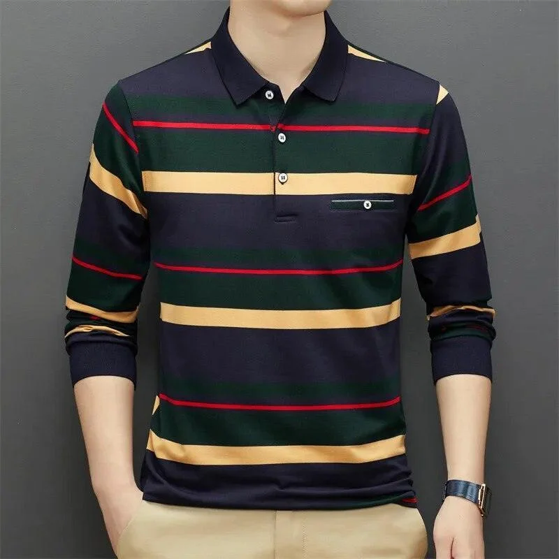 Save on top-selling fashion styles – Big discounts on men’s clothing. Polo Shirt Men 95% Cotton Long Sleeve Multi-color Save on top-selling fashion styles – Big discounts on men’s clothing. Polo Shirt Men 95% Cotton Long Sleeve Multi-color