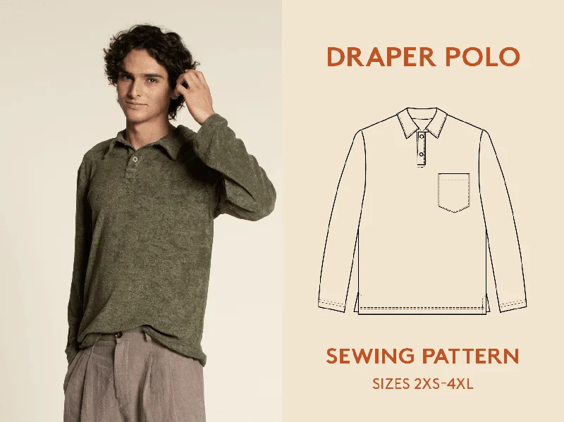 Don’t wait – shop the biggest sale of the season on men’s clothing! Polo shirt Sewing Pattern Don’t wait – shop the biggest sale of the season on men’s clothing! Polo shirt Sewing Pattern
