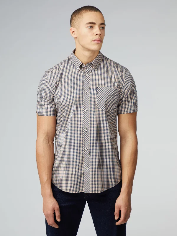 Exclusive offers on the latest clothing styles for men . Signature Short Sleeve Gingham Shirt - Copper Orange Exclusive offers on the latest clothing styles for men . Signature Short Sleeve Gingham Shirt - Copper Orange