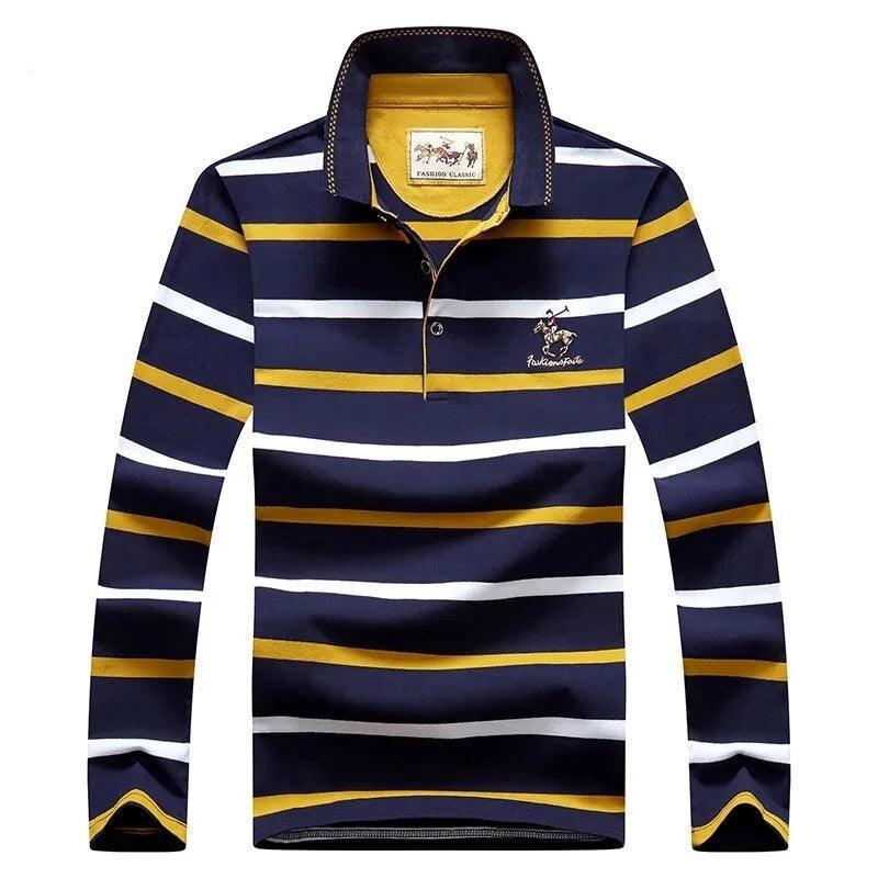 Shop affordable clothing for men – Up to 60% off! Striped Men Polo Shirt Cotton Long Sleeve Shop affordable clothing for men – Up to 60% off! Striped Men Polo Shirt Cotton Long Sleeve