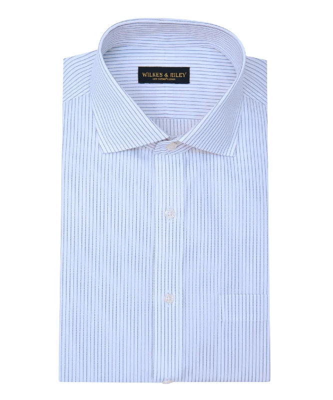 Shop the latest styles in men’s fashion – don’t miss out on these deals! Tailored Fit Grey Stripe English Spread Collar Supima® Cotton Non-Iron Broadcloth Dress Shirt Shop the latest styles in men’s fashion – don’t miss out on these deals! Tailored Fit Grey Stripe English Spread Collar Supima® Cotton Non-Iron Broadcloth Dress Shirt