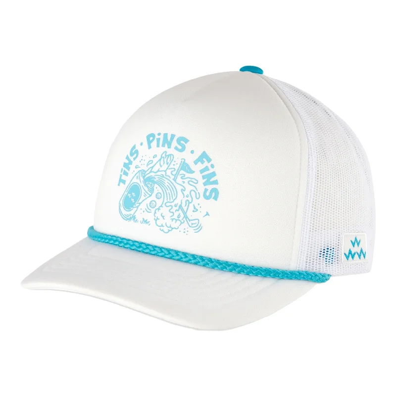 Tins Pins Fins Snapback
