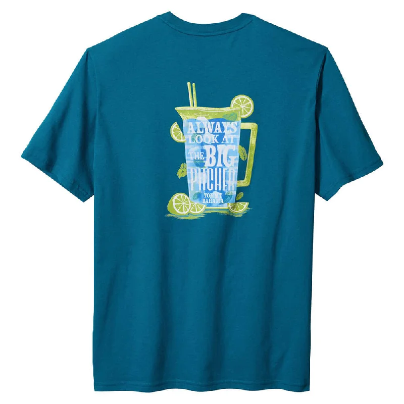Top-rated clothing on sale – Shop now and get up to 80% off! Tommy Bahama Big & Tall Always Look At The Big Pitcher T-Shirt - Blue Allure Top-rated clothing on sale – Shop now and get up to 80% off! Tommy Bahama Big & Tall Always Look At The Big Pitcher T-Shirt - Blue Allure