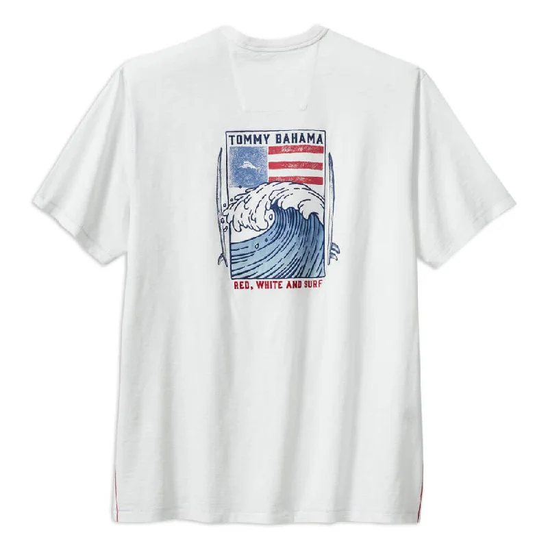 Shop smart, save big – men’s clothing sale on now! Tommy Bahama Big & Tall Red White And Surf Lux T-Shirt - White Shop smart, save big – men’s clothing sale on now! Tommy Bahama Big & Tall Red White And Surf Lux T-Shirt - White