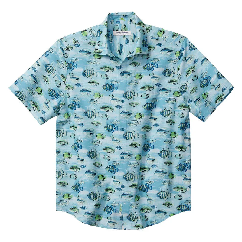 Shop now for the latest fashion trends and enjoy special promotions! Tommy Bahama IslandZone Bahama IslandZone Coast Fintastic Camp Shirt - Tidal Lagoon Shop now for the latest fashion trends and enjoy special promotions! Tommy Bahama IslandZone Bahama IslandZone Coast Fintastic Camp Shirt - Tidal Lagoon