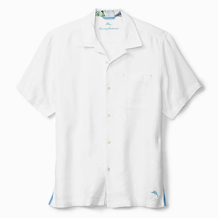 Grab your favorites before they’re gone – men’s clothing at great prices. Tommy Bahama Sea Glass Linen Short Sleeve Camp Shirt - White* Grab your favorites before they’re gone – men’s clothing at great prices. Tommy Bahama Sea Glass Linen Short Sleeve Camp Shirt - White*