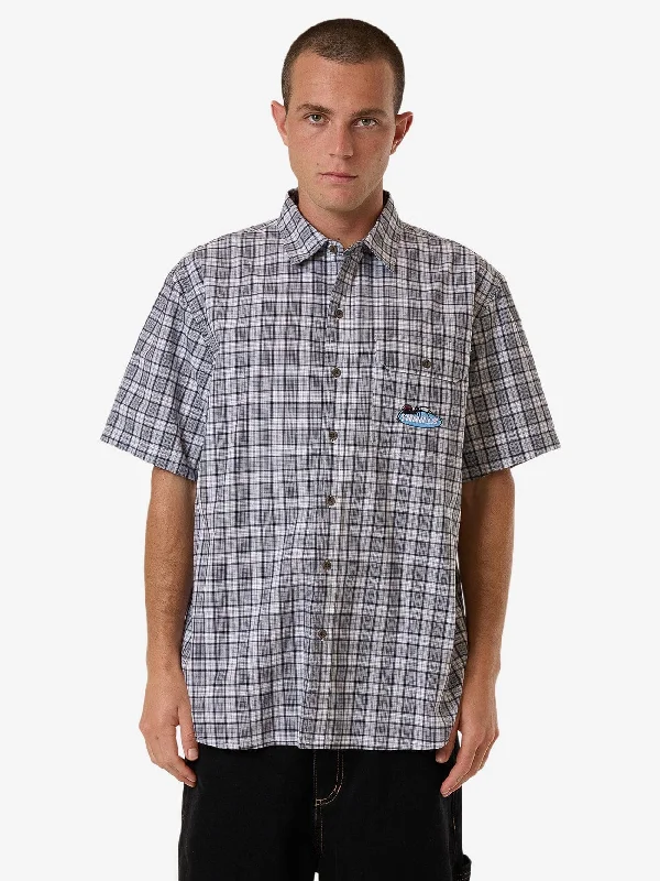 Save more with our buy-more, save-more deals on men’s fashion. Trust In Us Short Sleeve Shirt - White Save more with our buy-more, save-more deals on men’s fashion. Trust In Us Short Sleeve Shirt - White
