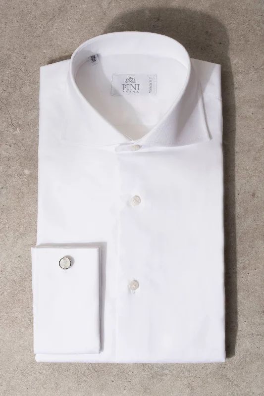 Shop the look you love at prices you’ll love even more! White Shirt with double cuff - Made In Italy Shop the look you love at prices you’ll love even more! White Shirt with double cuff - Made In Italy