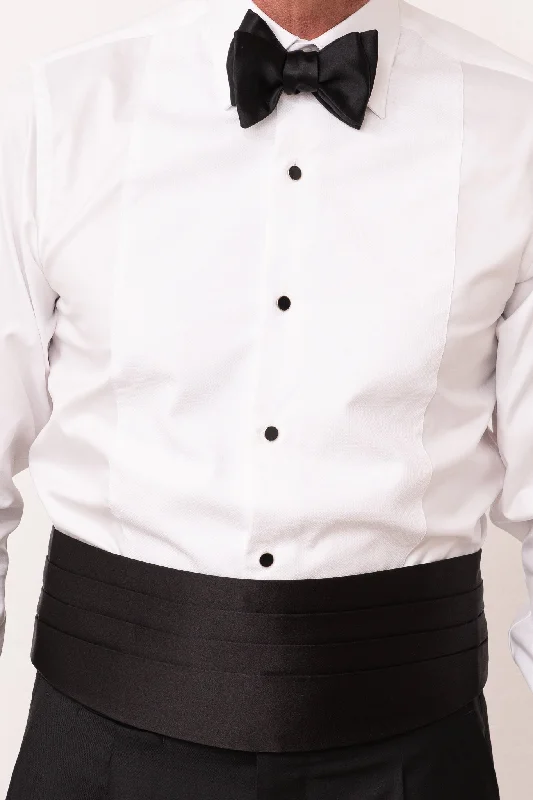 Huge deals on men’s clothing – Limited-time only! White tuxedo piqué BIB front Shirt - Made in Italy Huge deals on men’s clothing – Limited-time only! White tuxedo piqué BIB front Shirt - Made in Italy