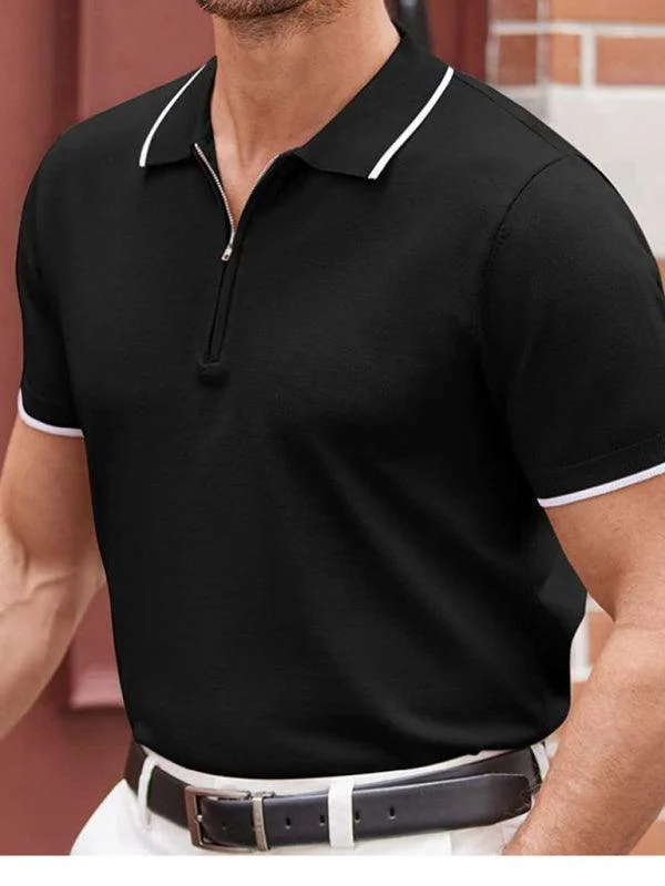 Get men’s fashion for less – shop the best deals of the year. Zipper Knitted Men Polo Shirt Get men’s fashion for less – shop the best deals of the year. Zipper Knitted Men Polo Shirt