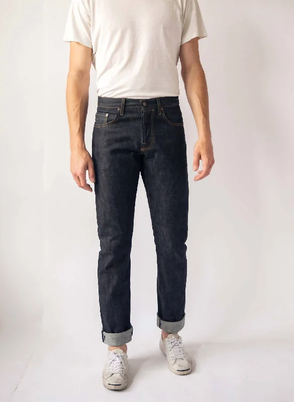 Enjoy exclusive discounts.  Barton Slim Rigid Jeans In Jp Indigo